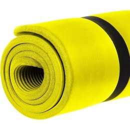 Mata piankowa MOVIT do jogi i gimnastyki 190 x 100 x 1,5 żółta