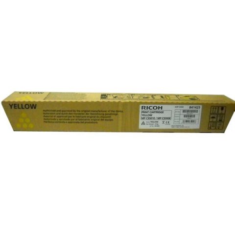 Ricoh oryginalny toner 841425  yellow  16000s  842044  Ricoh MPC2800  MPC3300  MPC3501  C3001