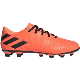 Buty piłkarskie adidas Nemeziz 19.4 FxG pomarańczowe EH0302