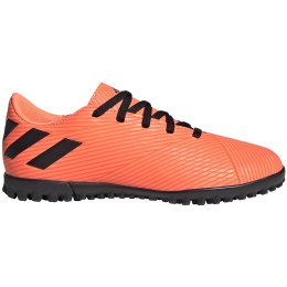 Buty piłkarskie adidas Nemeziz 19.4 TF JR pomarańczowe EH0503