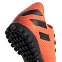 Buty piłkarskie adidas Nemeziz 19.4 TF JR pomarańczowe EH0503