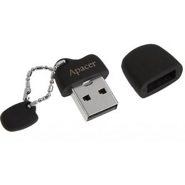 Apacer USB flash disk, 2.0, 16GB, AH118, czarny, AP16GAH118B-1, z osłoną