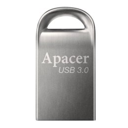 Apacer USB flash disk, 3.0, 128GB, AH156, srebrny, AP128GAH156A-1, z oczkien na brelok