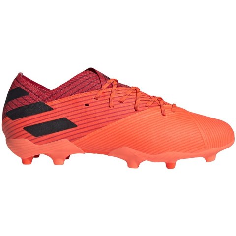 Buty piłkarskie adidas Nemeziz 19.1 FG JUNIOR pomarańczowe EH0498