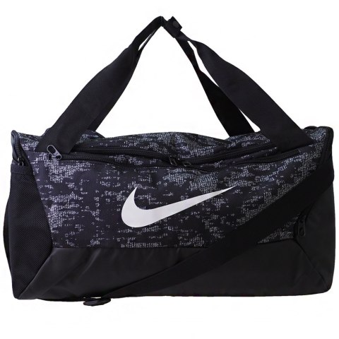 Torba Nike Brasilia S Duff 9.0 czarno-biała BA5958 010