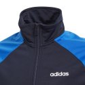 Dres dla dzieci adidas Essentials Linear Tracksuit granatowo-niebieski FM6569