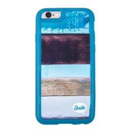Obudowa do iPhone 5/5S/5SE, niebieski, TPU, Wood Spirit Paint, Smile