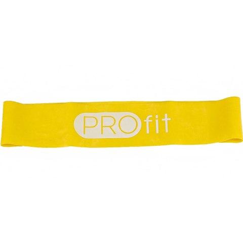 Guma Profit Mini Band 50cmx5cmx0,5mm żółta