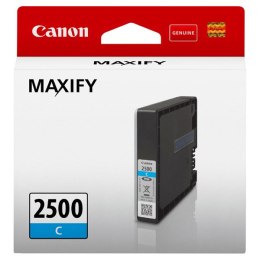 Canon oryginalny ink / tusz PGI-2500 C  cyan  9.6ml  9301B001  Canon MAXIFY iB4050 iB4150 MB5050 MB5150 MB5350 MB5450