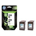 HP oryginalny ink / tusz CB331EE, HP 338, black, 900 (2x450)s, 2x11ml, HP 2-Pack, C8765EE, PSC-1610, OJ-6210, DeskJet 6840
