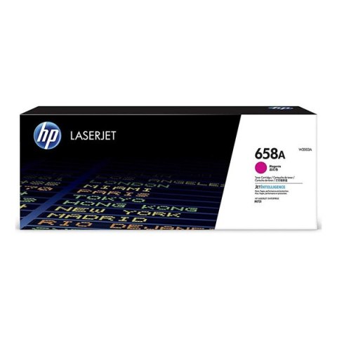 HP oryginalny toner W2003A, magenta, 6000s, HP 658A, HP Color LaserJet Enterprise M751 Series