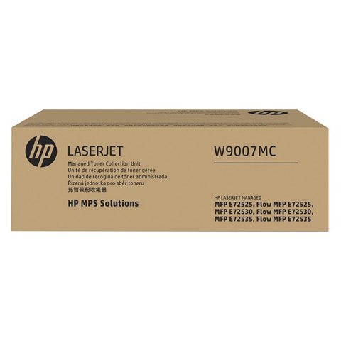 HP oryginalny pojemnik na zużyty toner W9007MC, 100000s, HP LaserJet Managed MFP E72525, E72530, E72535