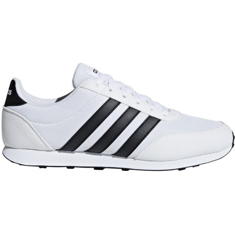 Buty męskie adidas V Racer 2.0 biało-czarne B75796