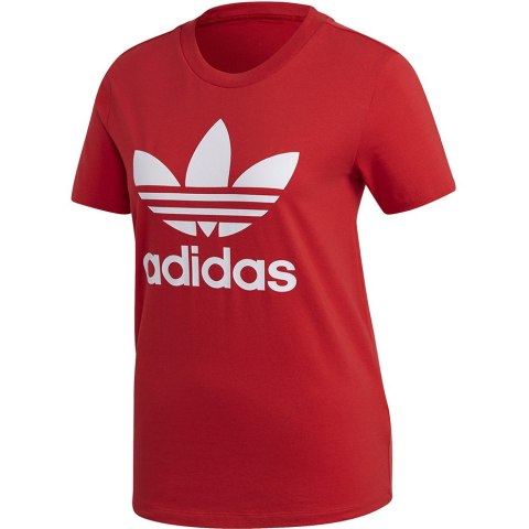 Koszulka damska adidas Trefoil Tee czerwona FM3302