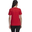 Koszulka damska adidas Trefoil Tee czerwona FM3302