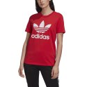 Koszulka damska adidas Trefoil Tee czerwona FM3302