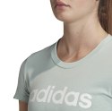 Koszulka damska adidas W Essentials Linear Slim Tee miętowa FM6424