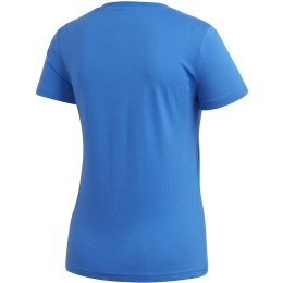 Koszulka damska adidas W Essentials Slim T niebieska FM6425