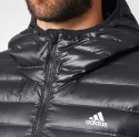 Kurtka męska adidas Varilite Hooded czarna BQ7782