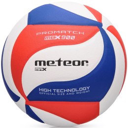 Piłka siatkowa Meteor Max 900 niebiesko-czerwono-żółta 10082