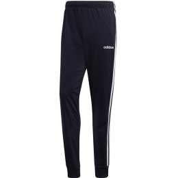 Spodnie męskie adidas Essentials 3S Tapered Tricot granatowe DU0452