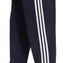 Spodnie męskie adidas Essentials 3S Tapered Tricot granatowe DU0452