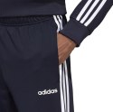 Spodnie męskie adidas Essentials 3S Tapered Tricot granatowe DU0452