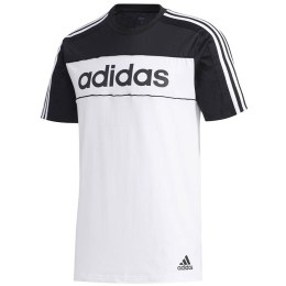 Koszulka męska adidas Essentials Tape CB Tee czarno biała GD5496