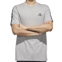 Koszulka męska adidas Essentials Tape szara GD5442