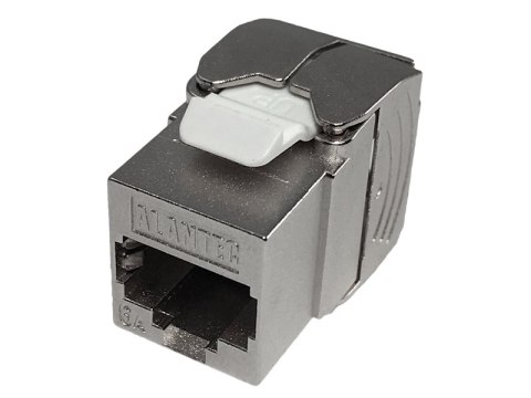 Moduł keystone RJ45 beznarzędziowy STP kat.6A PoE+ (długość tylko 28mm) ALANTEC Plus - badanie jakości INTERTEK (USA) - PODWYŻS