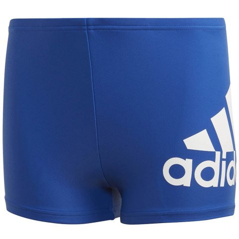 Spodenki kąpielowe dla dzieci adidas Ya Bos Boxer niebieskie GE2029