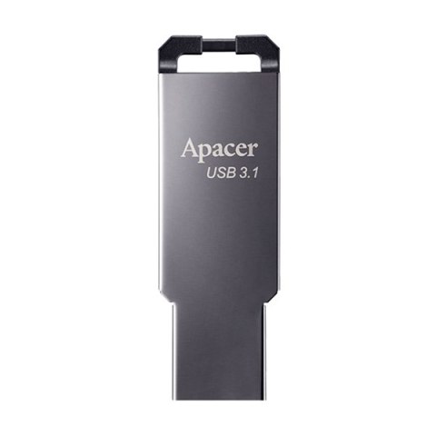 Apacer USB flash disk, 3.1, 16GB, AH360, srebrny, AP16GAH360A-1, z oczkien na brelok