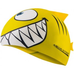 Czepek Aqua-speed Shark żółty 18 110