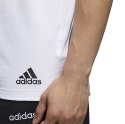 Koszulka męska adidas Essentials Tape CB Tee czarno biała GD5496