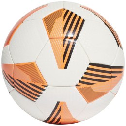 Piłka nożna adidas Tiro League TB biało-pomarańczowa FS0374