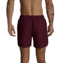 Spodenki kąpielowe męskie Nike Essential Night Maroon bordowe NESSA560 606