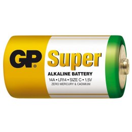 Bateria alkaliczna, LR14, 1.5V, GP, blistr, 2-pack, SUPER, ogniwo format C