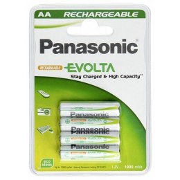 Baterie fabrycznie ładowane, AA, 1.2V, 1900 mAh, Panasonic, blistr, 4-pack