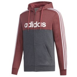 Bluza męska adidas M E Cb Hd Tt szaro-czerwona GD5504