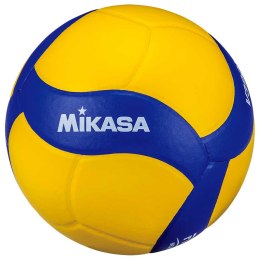 Piłka siatkowa Mikasa zółto-niebieska V390W