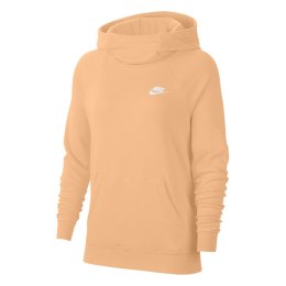 Bluza damska Nike Essentials Fnl Po Flc jasnopomarańczowa BV4116 734