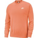 Bluza męska Nike Club Crew BB pomarańczowa BV2662 871