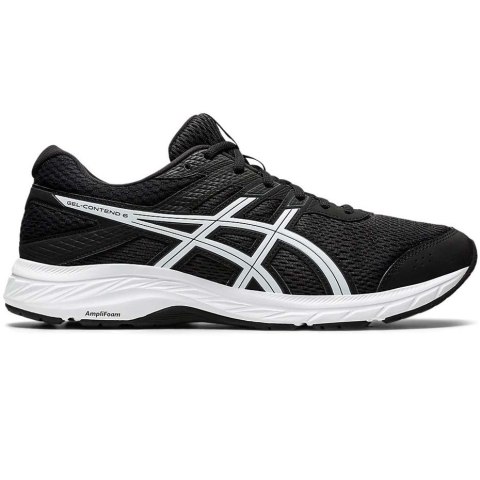 Buty do biegania męskie Asics Gel-Contend 6 czarno-białe 1011A667 003