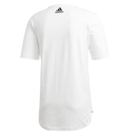 Koszulka męska adidas Tan Logo Tee biała FJ6340