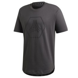 Koszulka męska adidas Tan Logo Tee szara FM0837