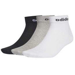 Skarpety adidas Nc Ankle 3Pp czarne,białe,szare GE6179