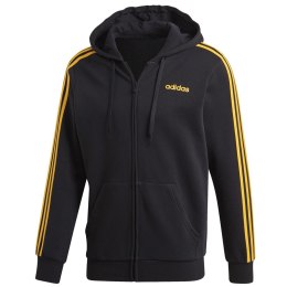 Bluza męska adidas E 3S FZ FL czarno-żółta GD5232