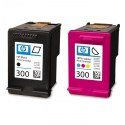 HP oryginalny ink / tusz CN637EE, HP 300, black/color, 2 x 200s, 2x4ml, HP HP Deskjet F4500