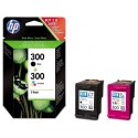 HP oryginalny ink / tusz CN637EE, HP 300, black/color, 2 x 200s, 2x4ml, HP HP Deskjet F4500