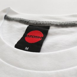 Koszulka męska Ozoshi Blank Masaru biała O20TSBR008-ADD